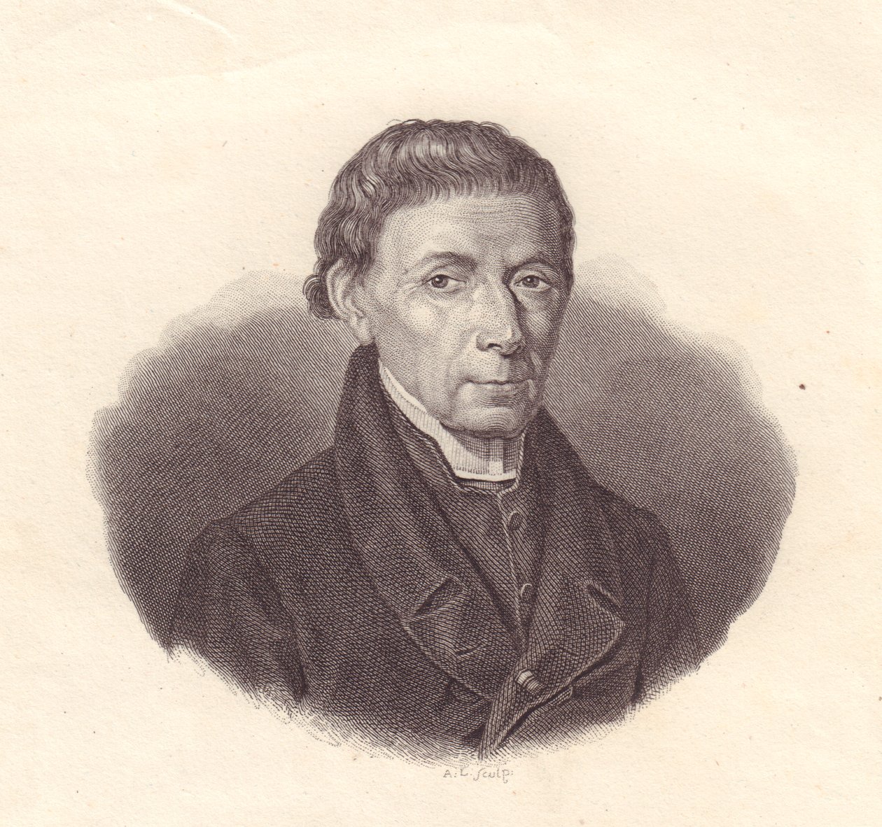 Porträt des italienischen Mathematikers und Astronomen Barnaba Oriani (1752-1832), Kupferstich nach einer Zeichnung von Demarchi von Unbekannt Unbekannt