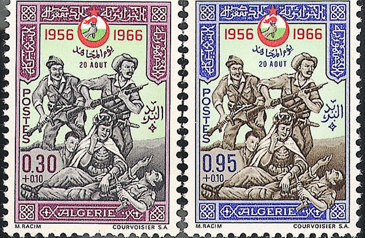 Briefmarken für die Unabhängigkeit Algeriens 1956-1966 von Unbekannt Unbekannt