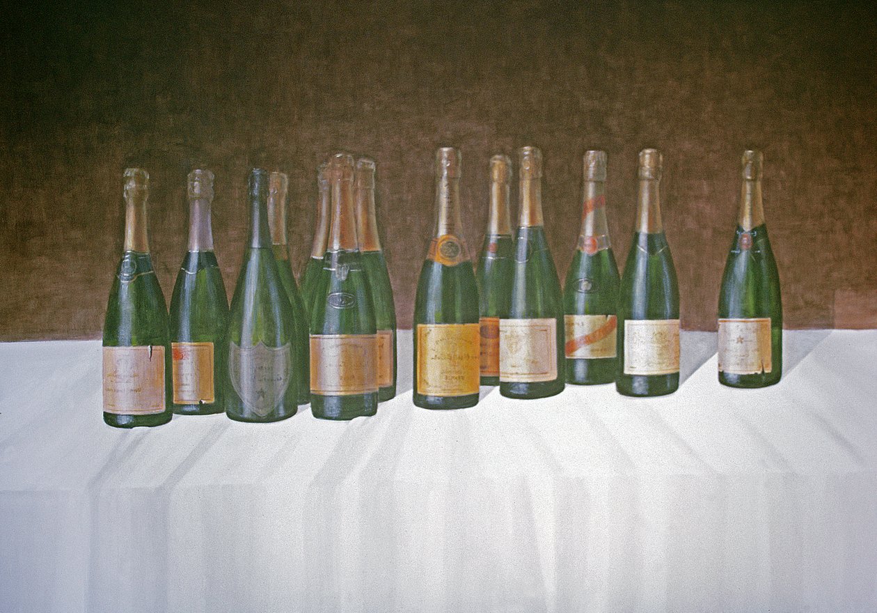Weinlandschaft, Champagne, 2003 von Lincoln Seligman
