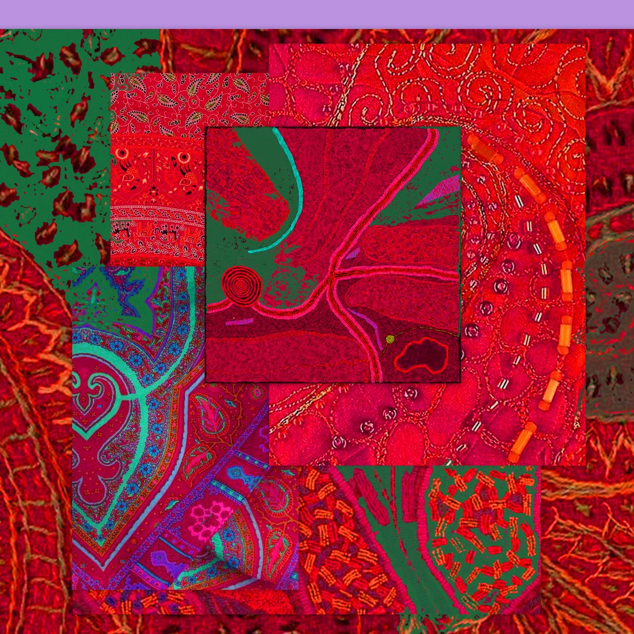 Farbcollage, 2018 von linda arthurs