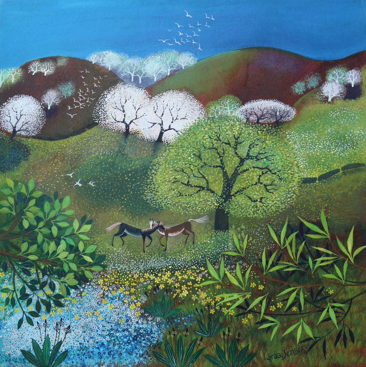 Frühlingserwachen, 2025 von Lisa Graa Jensen