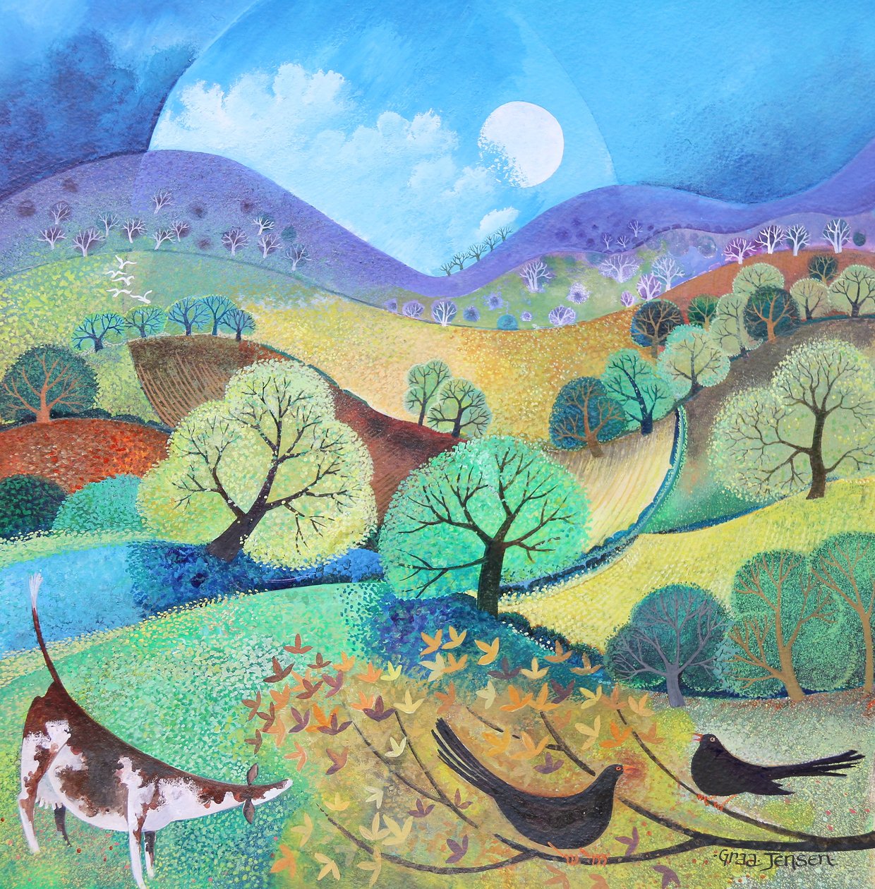 Englische Wiese von Lisa Graa Jensen