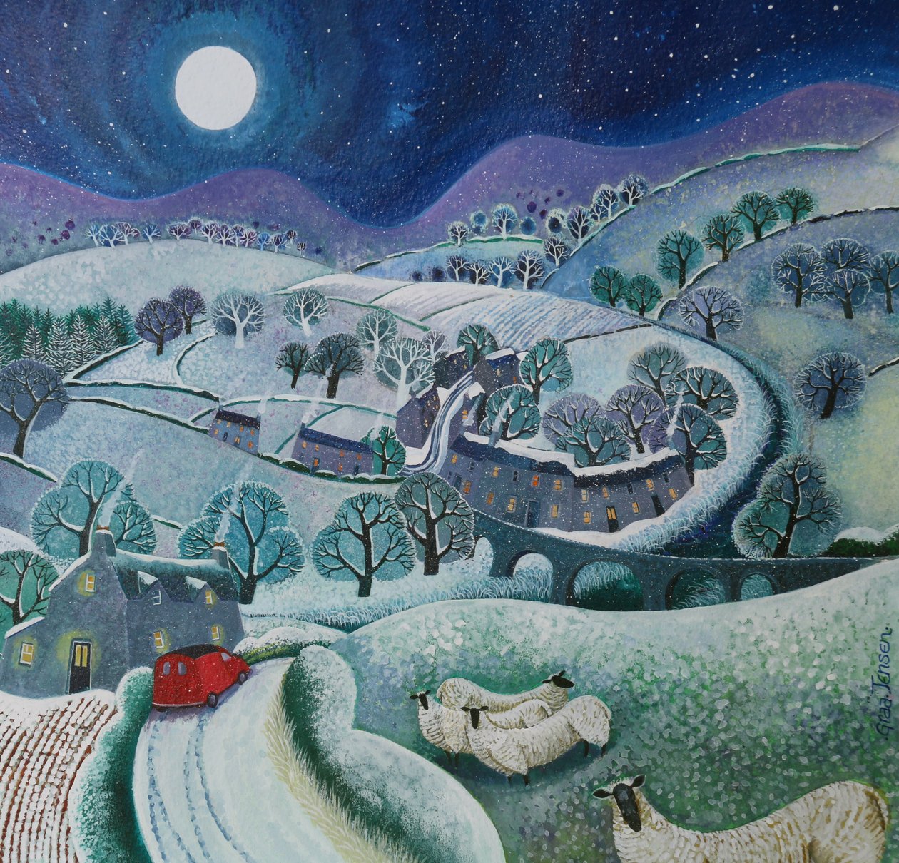 Erstes Sprühen, 2016 von Lisa Graa Jensen