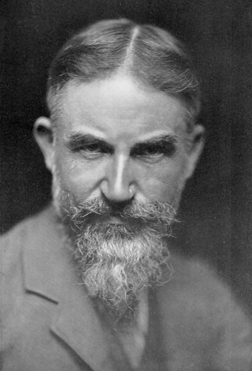 George Bernard Shaw, anglo-irischer Dramatiker, 1913 von Lizzie Caswall Smith