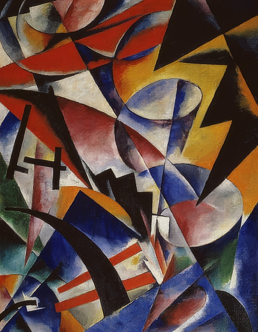 Architektonische Malerei, 1920 von Ljubow Sergejewna Popowa