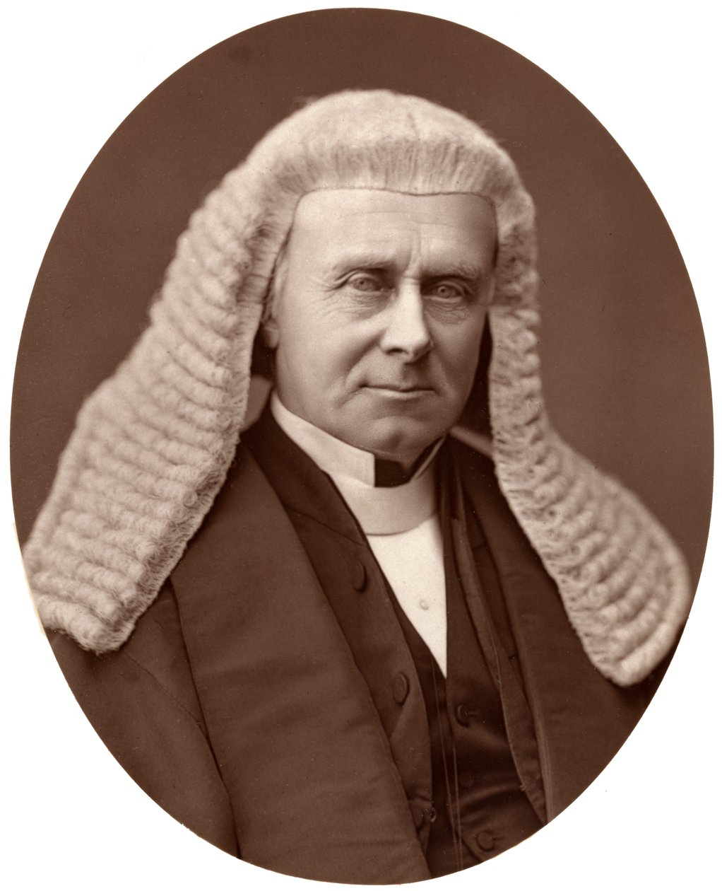 Right Hon Henry Bouverie Brand, MP, Sprecher des Unterhauses, 1876 von Lock and Whitfield