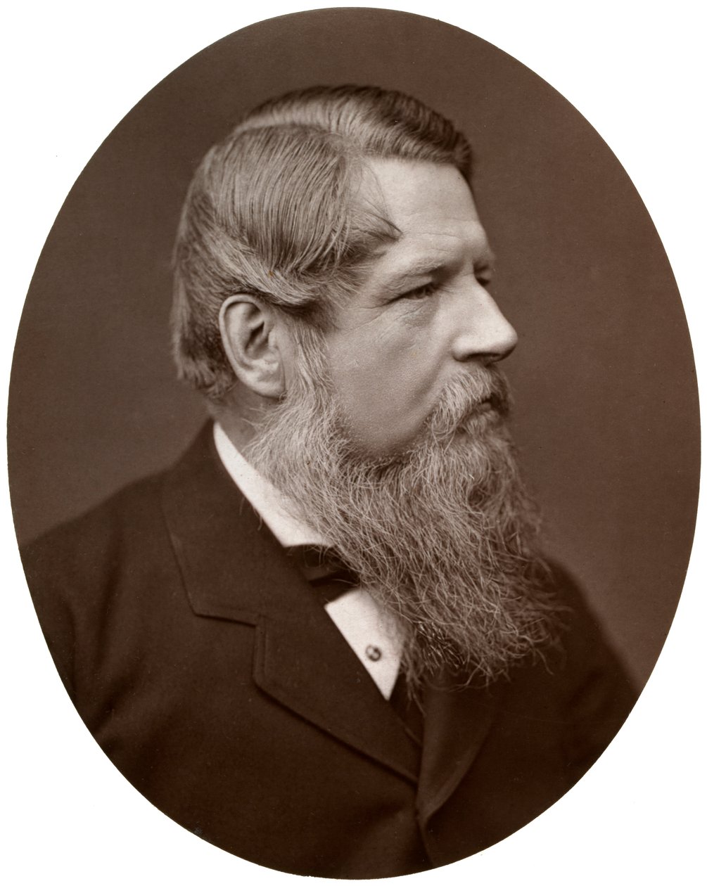 Der ehrenwerte Sir Stafford Henry Northcote, Bart, MP, Schatzkanzler, 1877 von Lock and Whitfield
