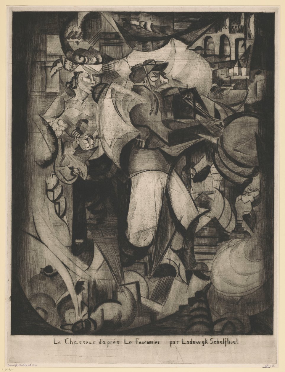 Der Jäger von Lodewijk Schelfhout