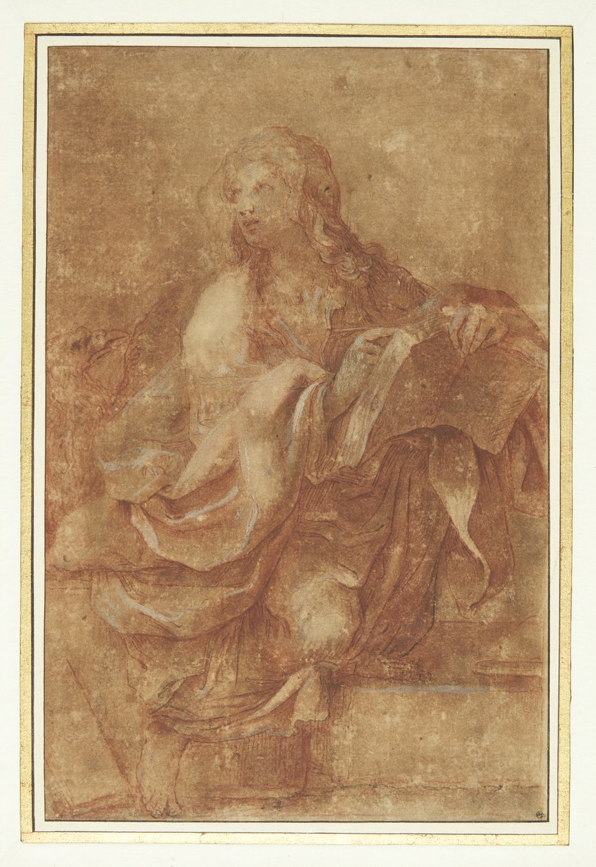 Johannes der Evangelist von Lodovico Carracci
