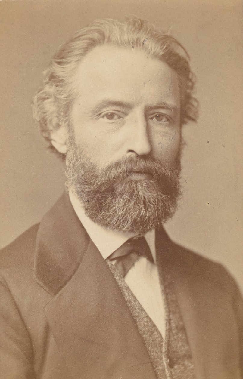 Carl Becker, 1860er von Adolf Charlemagne