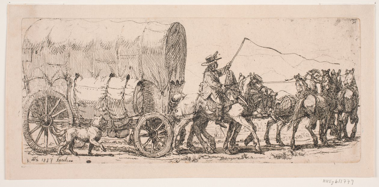Der Frachtwagen von Lorenz Frølich