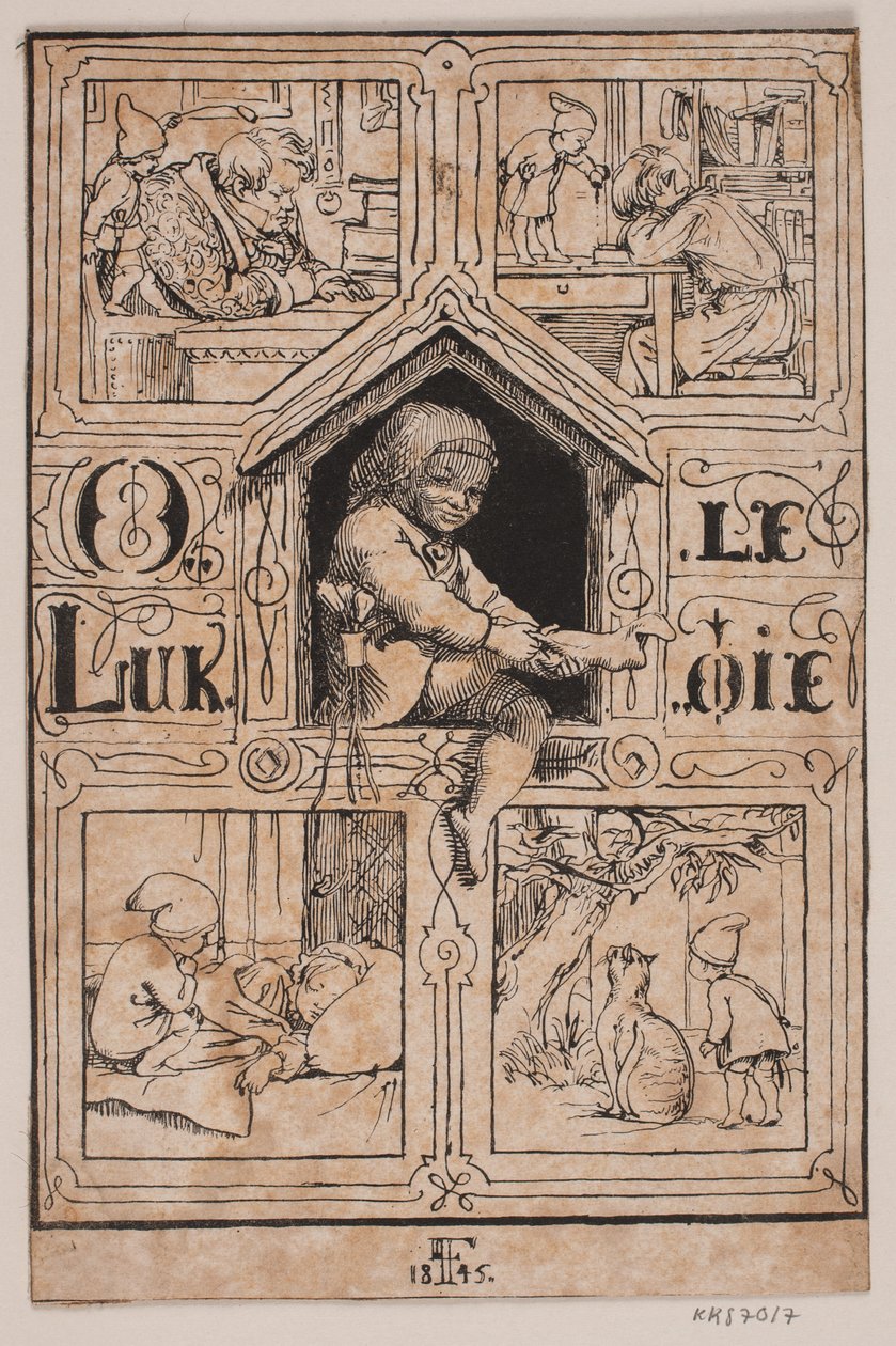 Ole Lukøje von Lorenz Frølich