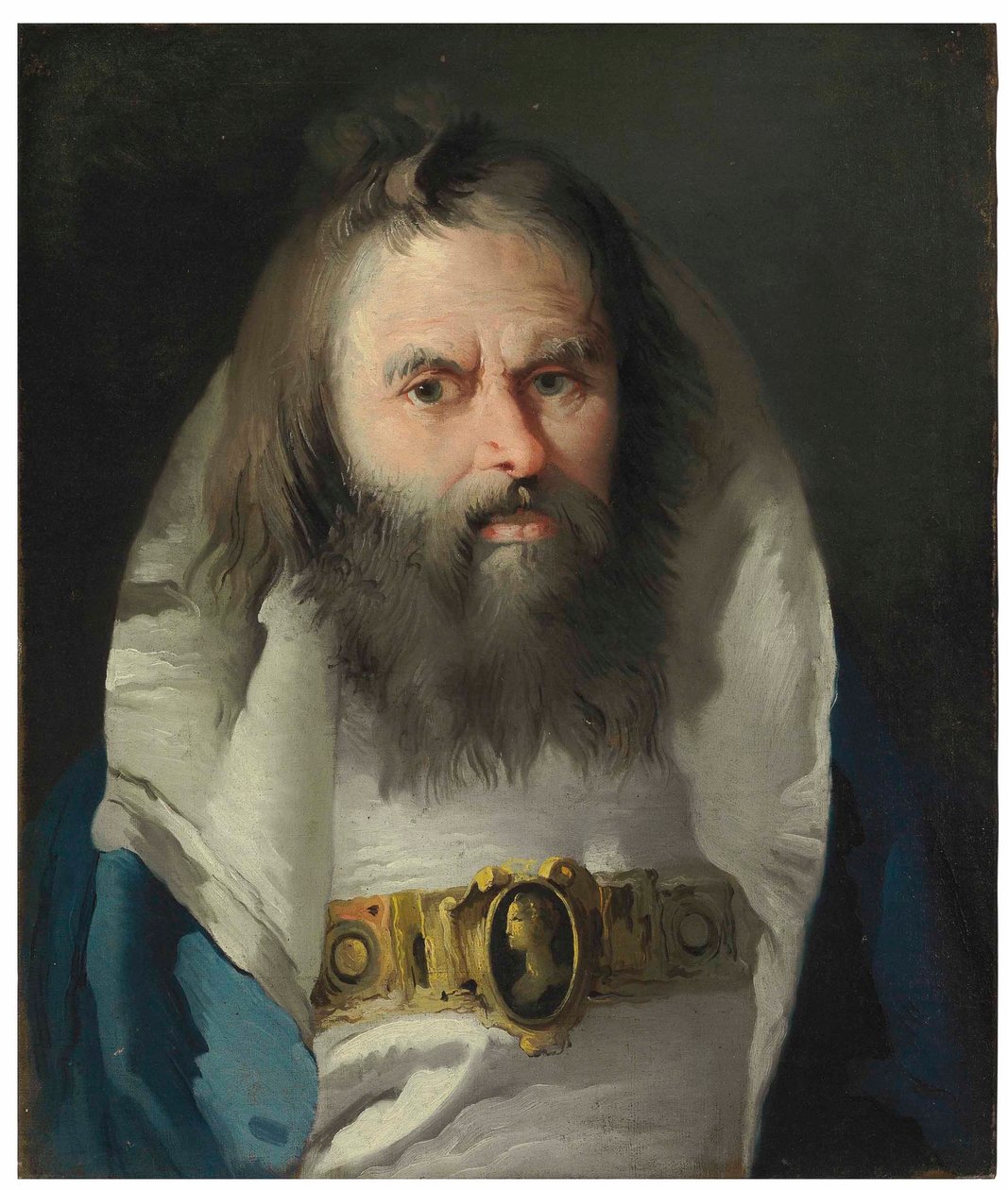 Porträt eines Mannes von Lorenzo Baldissera Tiepolo