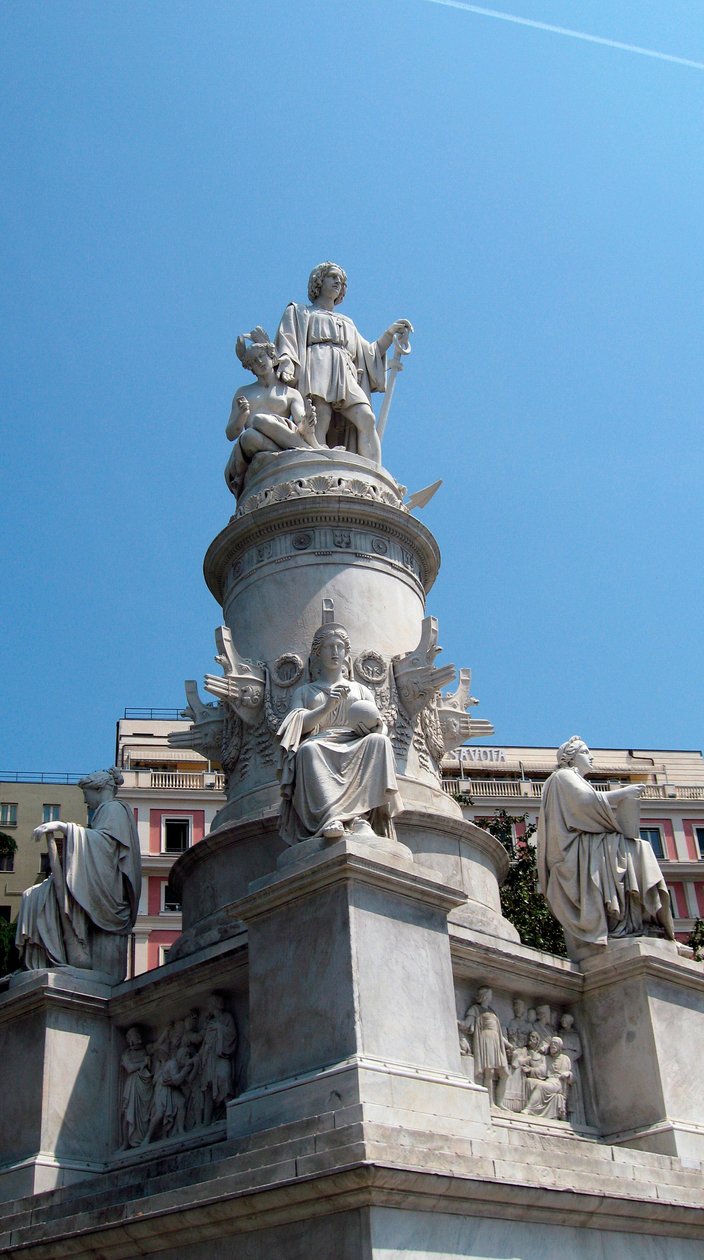 Denkmal zu Ehren des Seefahrers Christoph Kolumbus von Lorenzo Bartolini