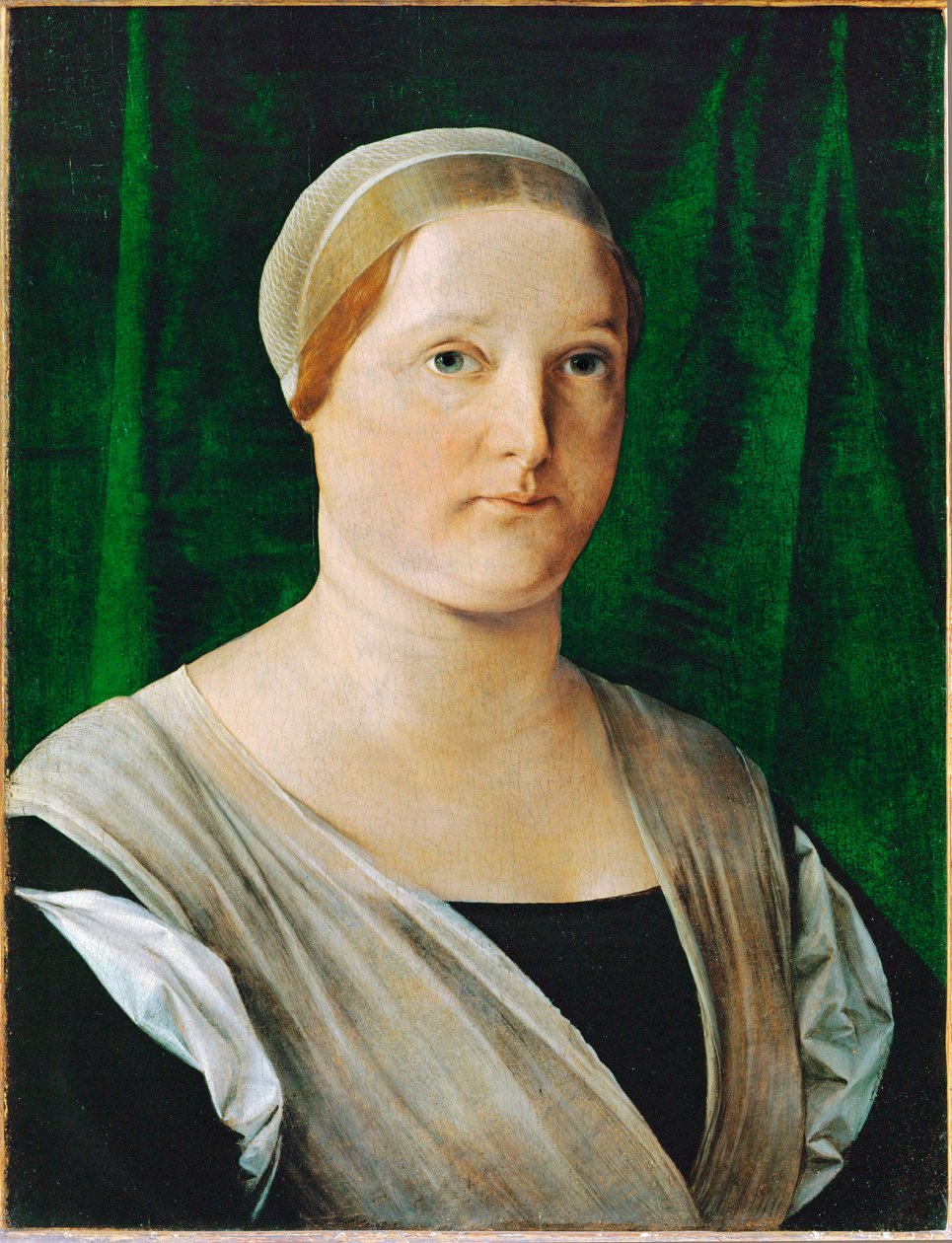 Porträt einer Frau von Lorenzo Lotto