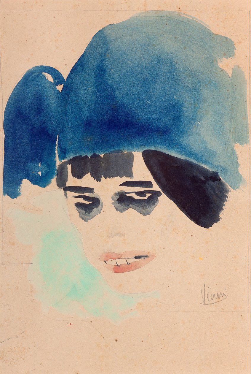 Porträt, ca. 1912 von Lorenzo Viani