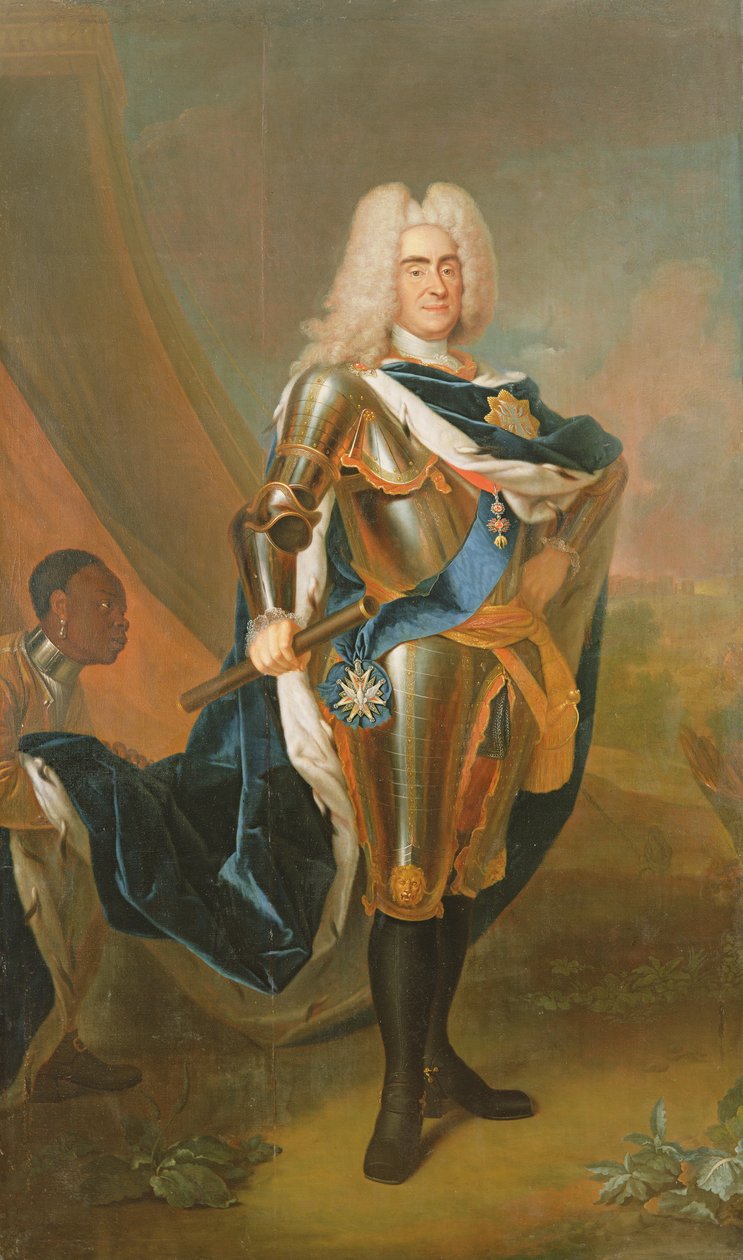 König August II. von Polen, vor 1730 von Louis de Silvestre