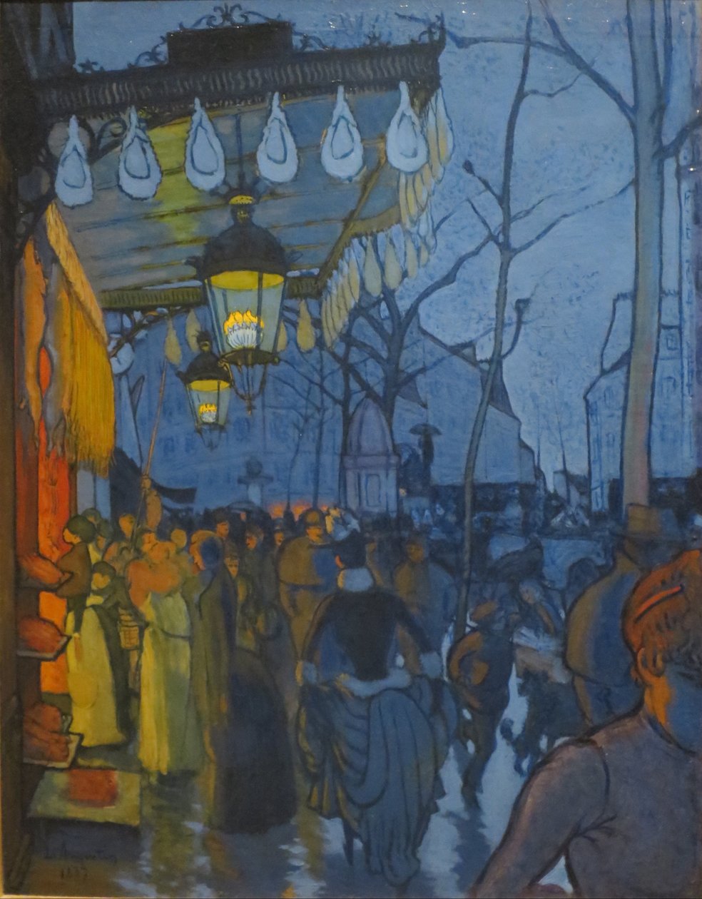 Avenue de Clichy: Fünf Uhr am Abend von Louis Anquetin