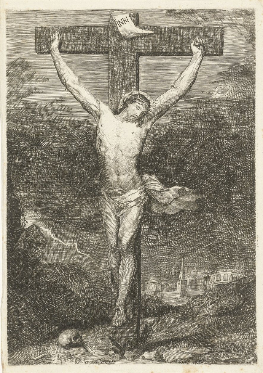 Christus am Kreuz von Louis Bernard Coclers