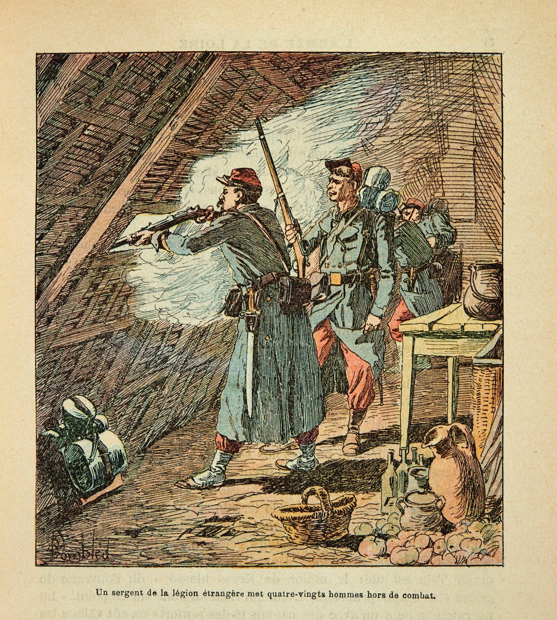 Die Armee der Loire: Schlacht von Orleans am 11. Oktober von Louis Charles Bombled