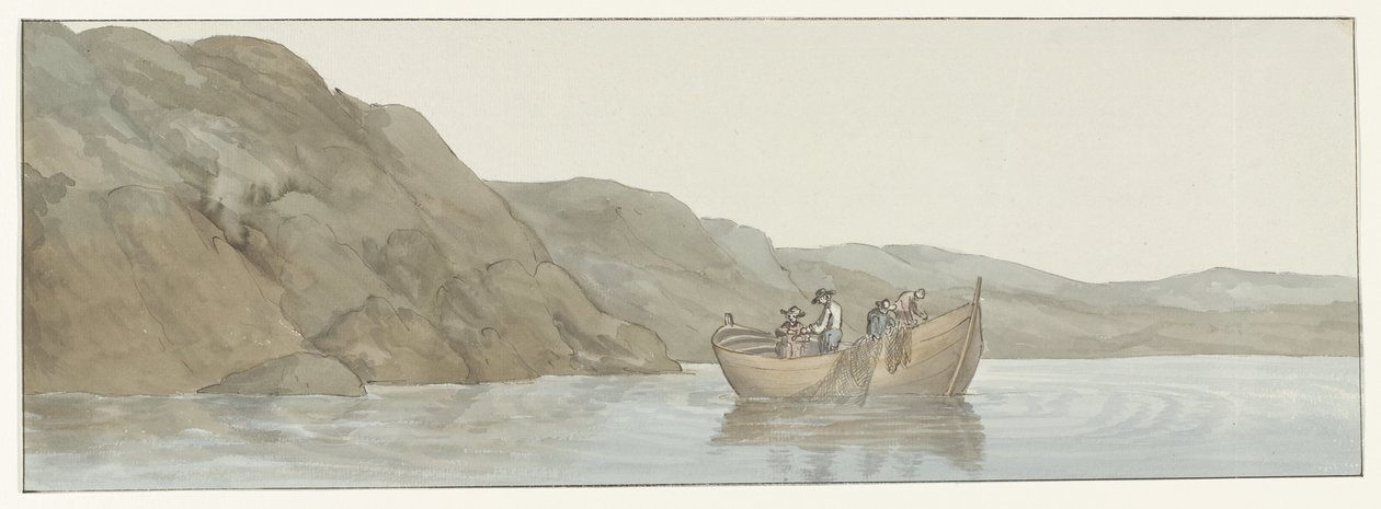 Ansicht von Kap Paceco in Kalabrien nahe der Stadt Scilla von Louis Ducros