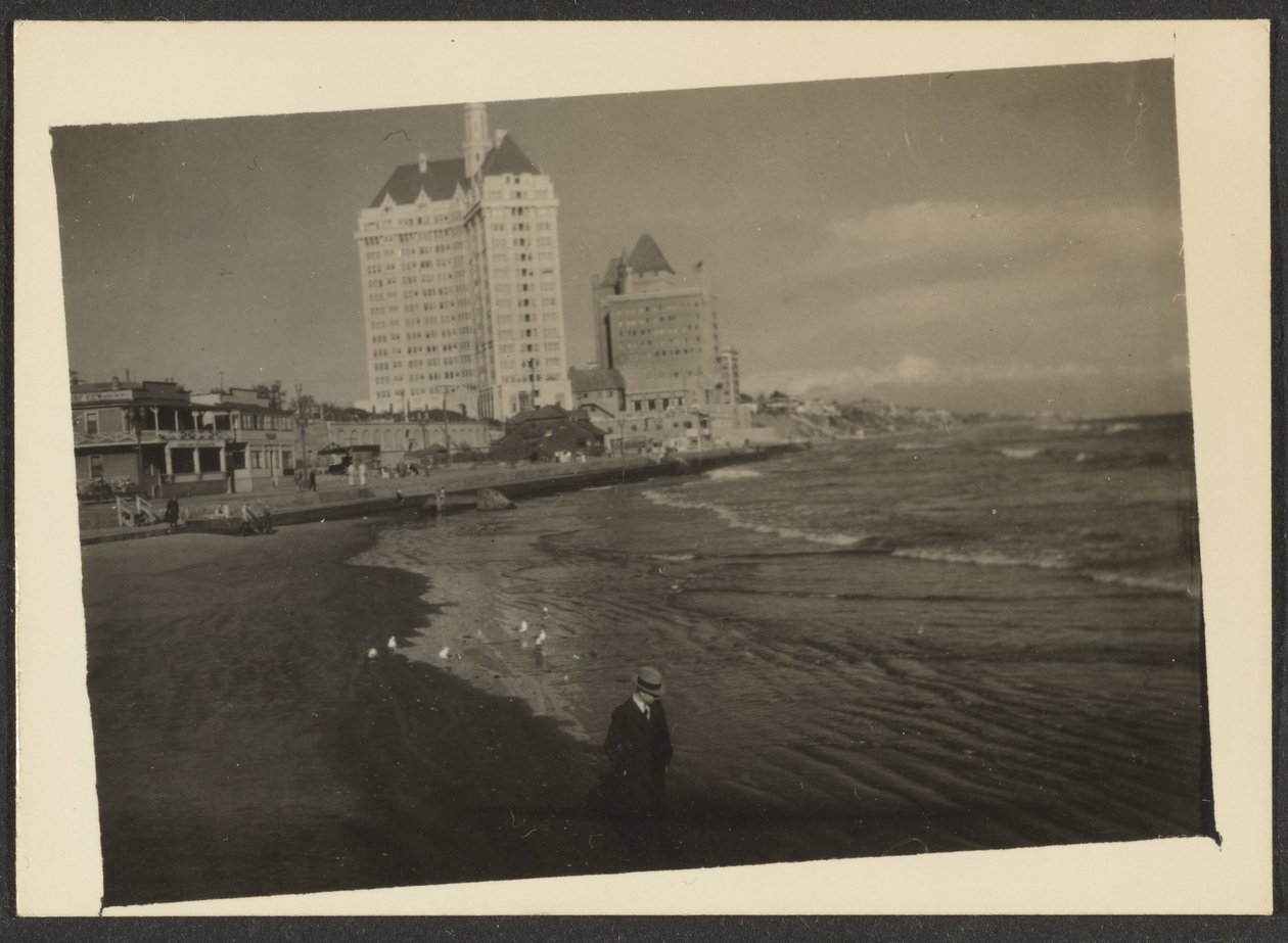 Strandszene von Louis Fleckenstein