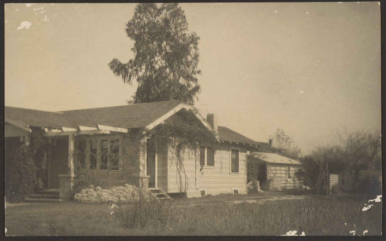 [Kalifornisches Haus] von Louis Fleckenstein