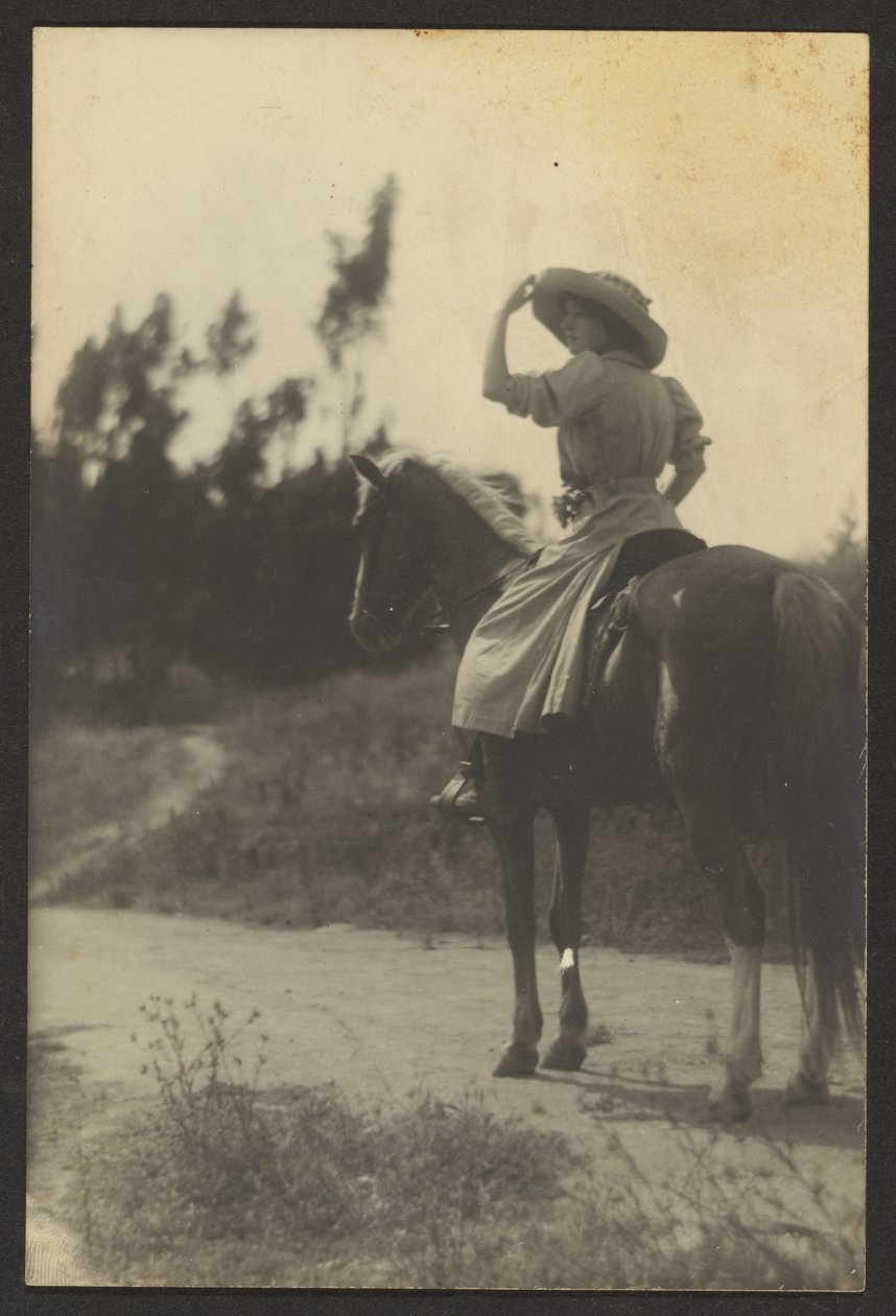 Miss Fleckenstein in der High Sierras von Louis Fleckenstein