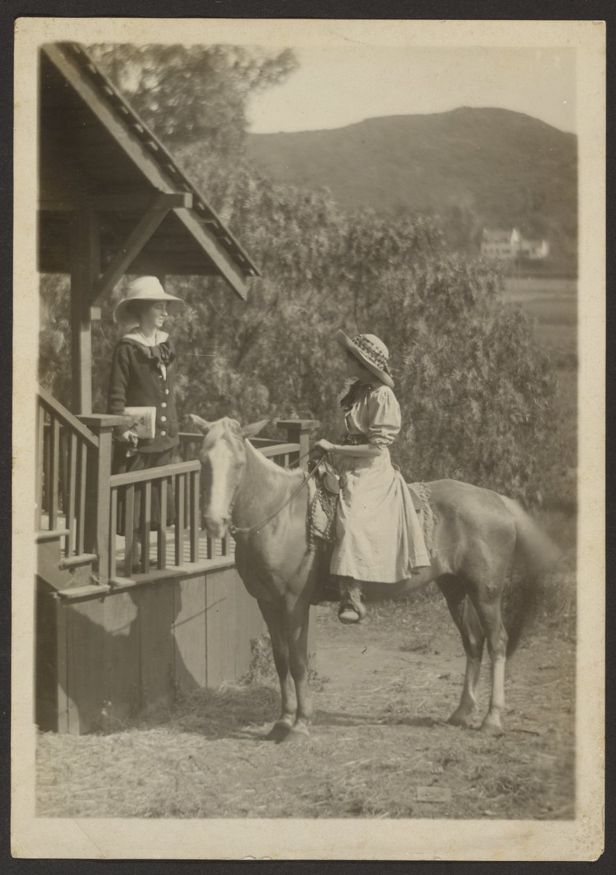 Miss Fleckenstein in der High Sierra von Louis Fleckenstein