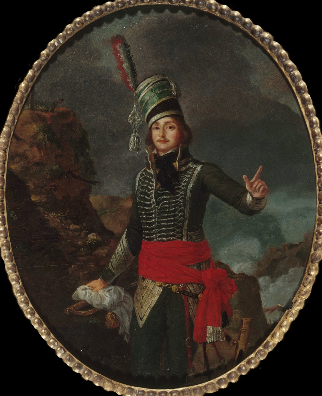 Porträt von General François Séverin Marceau-Desgraviers 1769-1796, ca. 1796 von Louis François Sergent Marceau