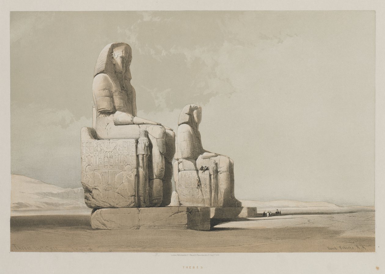 Ägypten und Nubien, Band I: Theben von Louis Haghe