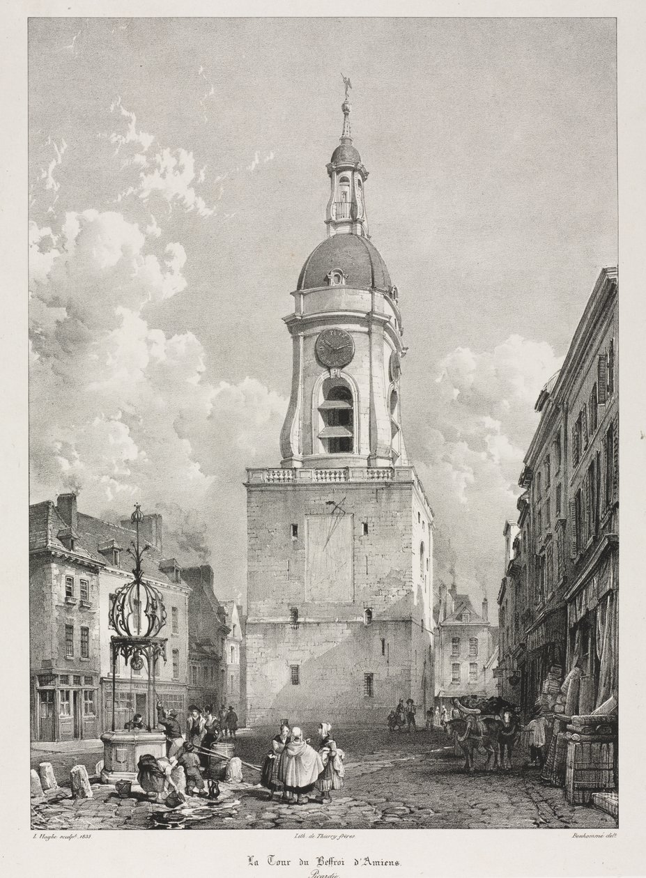 Malerische und romantische Reisen im alten Frankreich, Picardie: Der Glockenturm von Amiens, Picardie (Voyages pittoresques et romantiques dans l