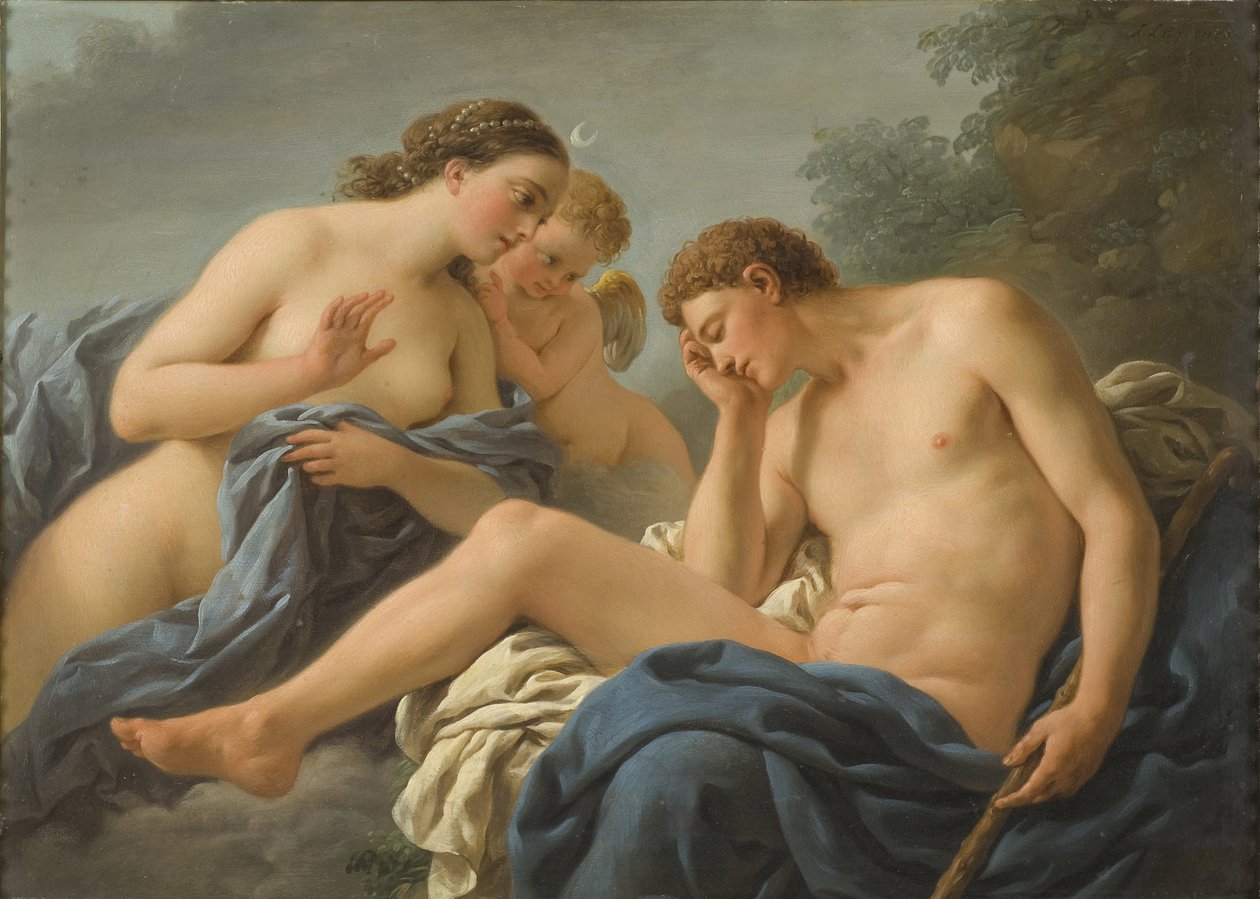 Diana und Endymion von Louis Jean François Lagrenée