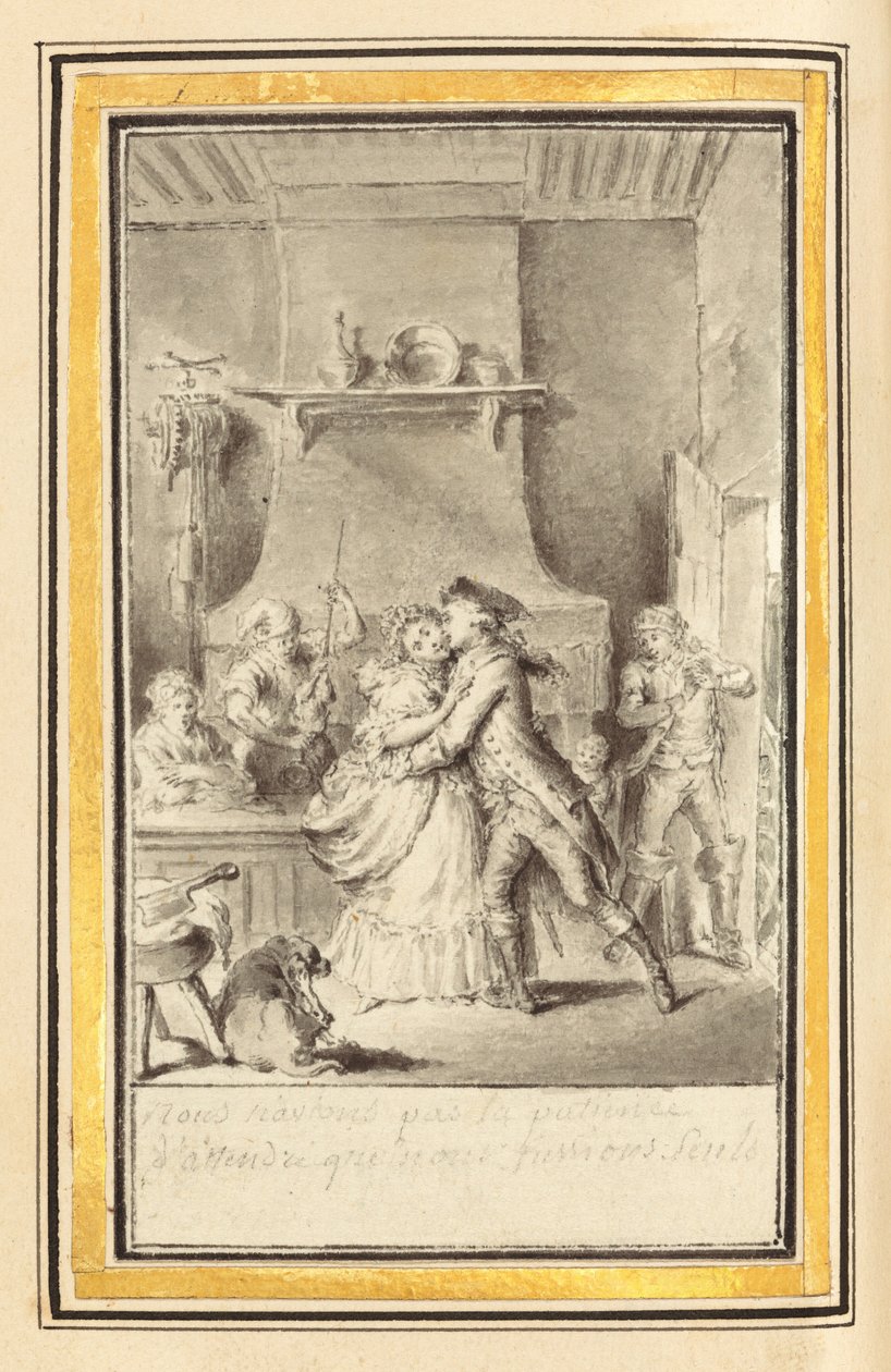 Wir haben nicht die Geduld zu warten, bis wir allein sind von Louis Joseph Lefevre