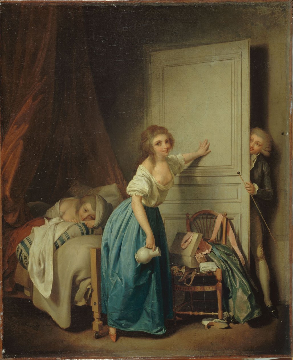 Der Indiskrete von Louis Leopold Boilly