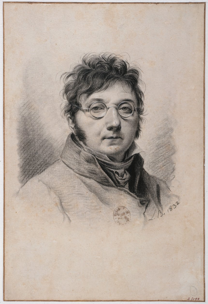 Selbstporträt Boillys von Louis Leopold Boilly