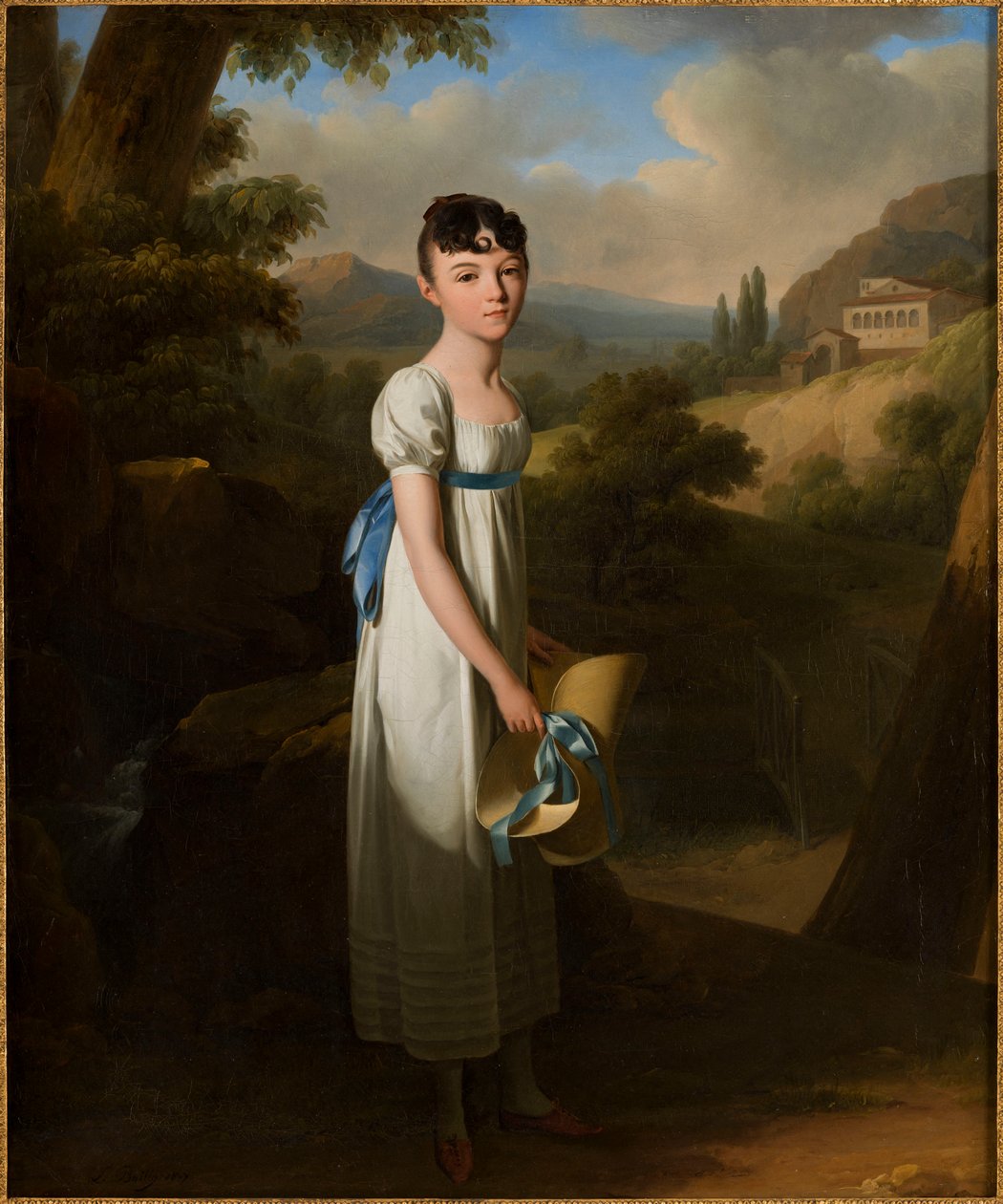 Porträt von Mademoiselle Athénaïs d