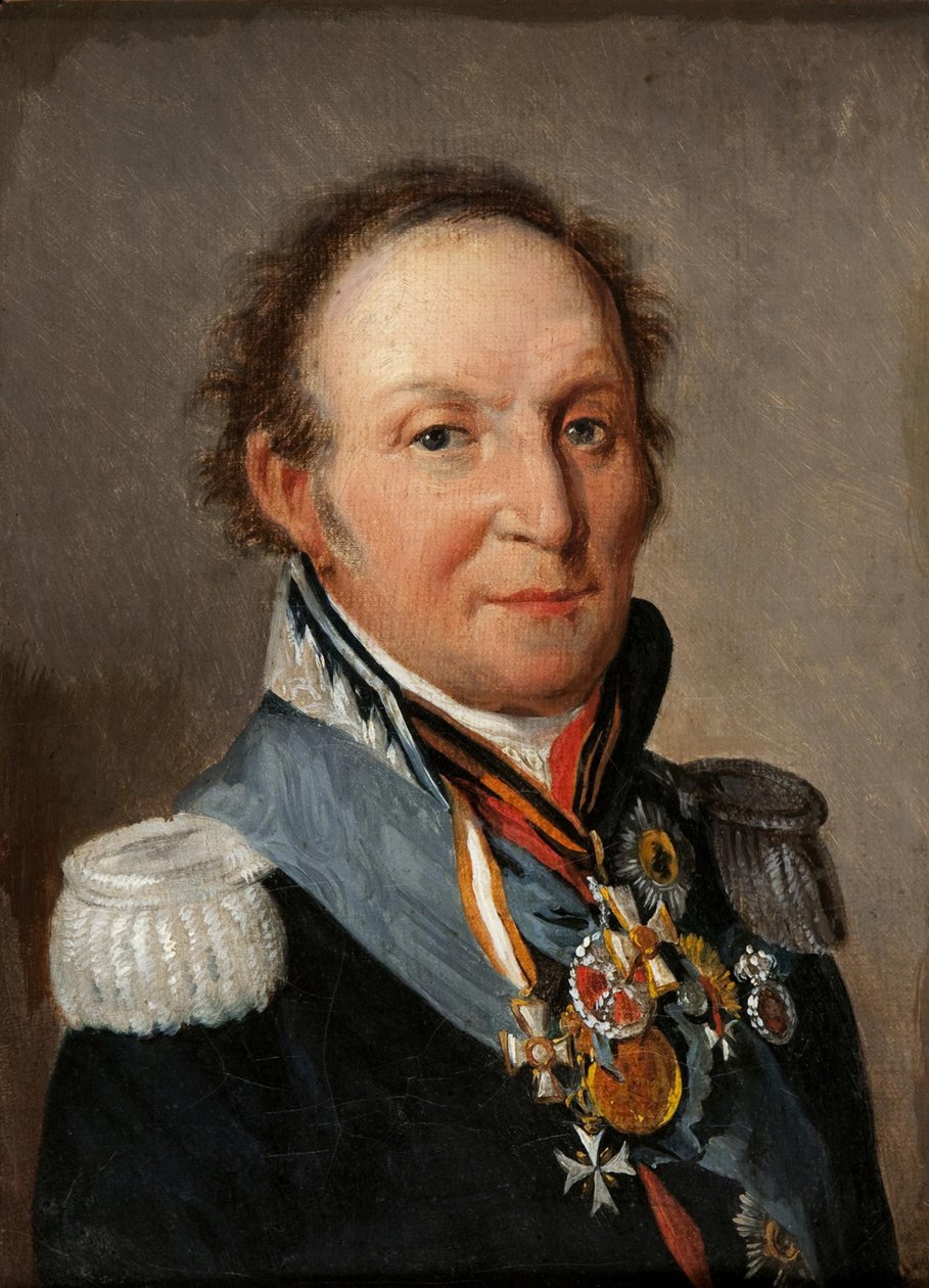 Porträt von Feldmarschall Graf Ludwig Adolf Peter von Sayn-Wittgenstein-Ludwigsburg 1769-1843 von Louis Leopold Boilly