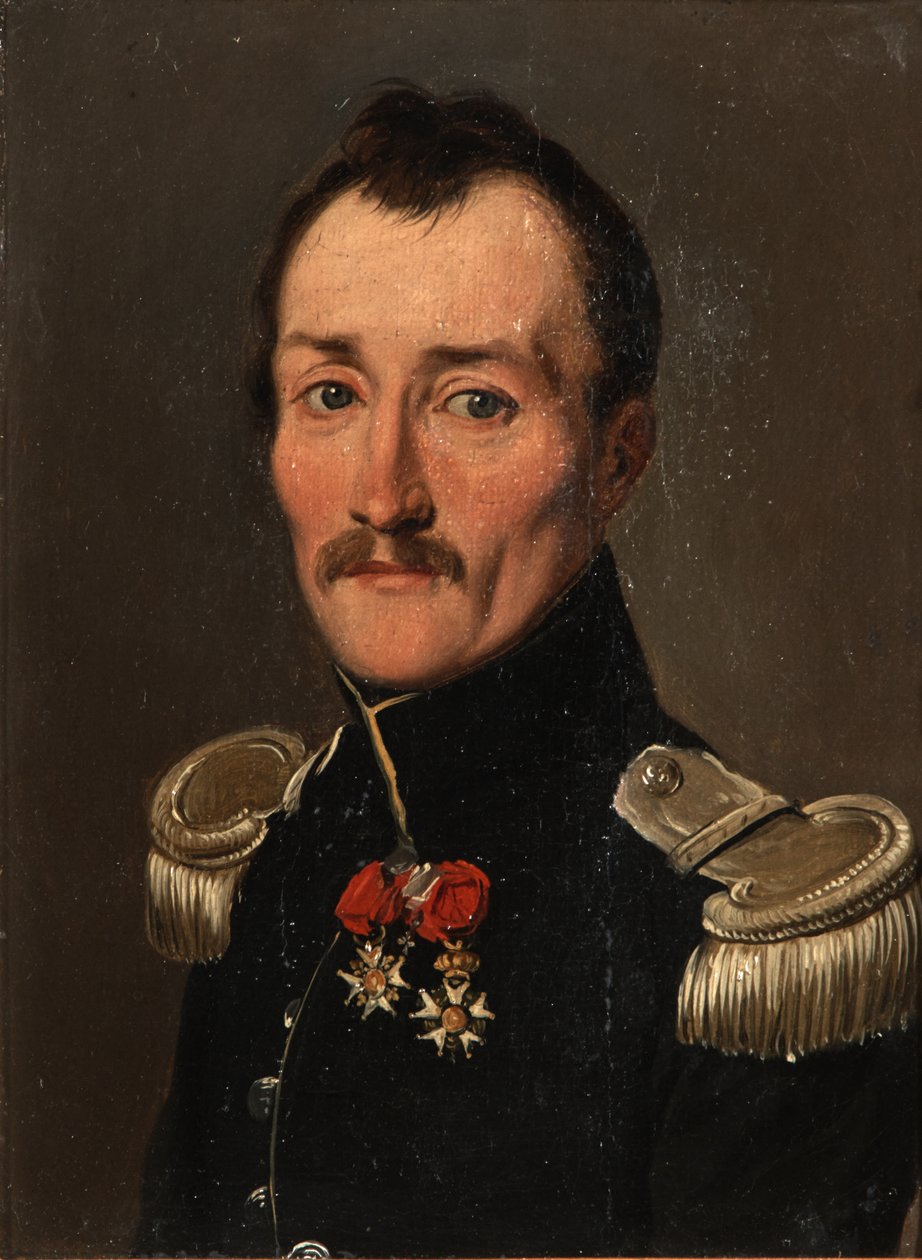 Porträt von Gaston de Banyuls de Montferre in Uniform von Louis Leopold Boilly