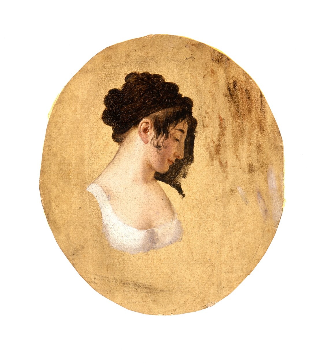Profil eines jungen Frauenkopfes, ca. 1794 von Louis Leopold Boilly