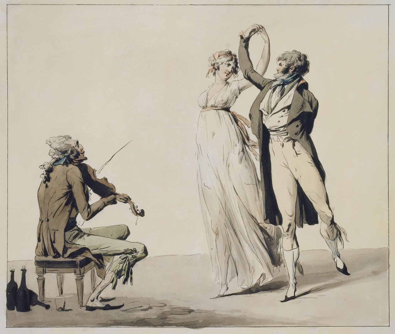 Die Torheit des Tages von Louis Leopold Boilly