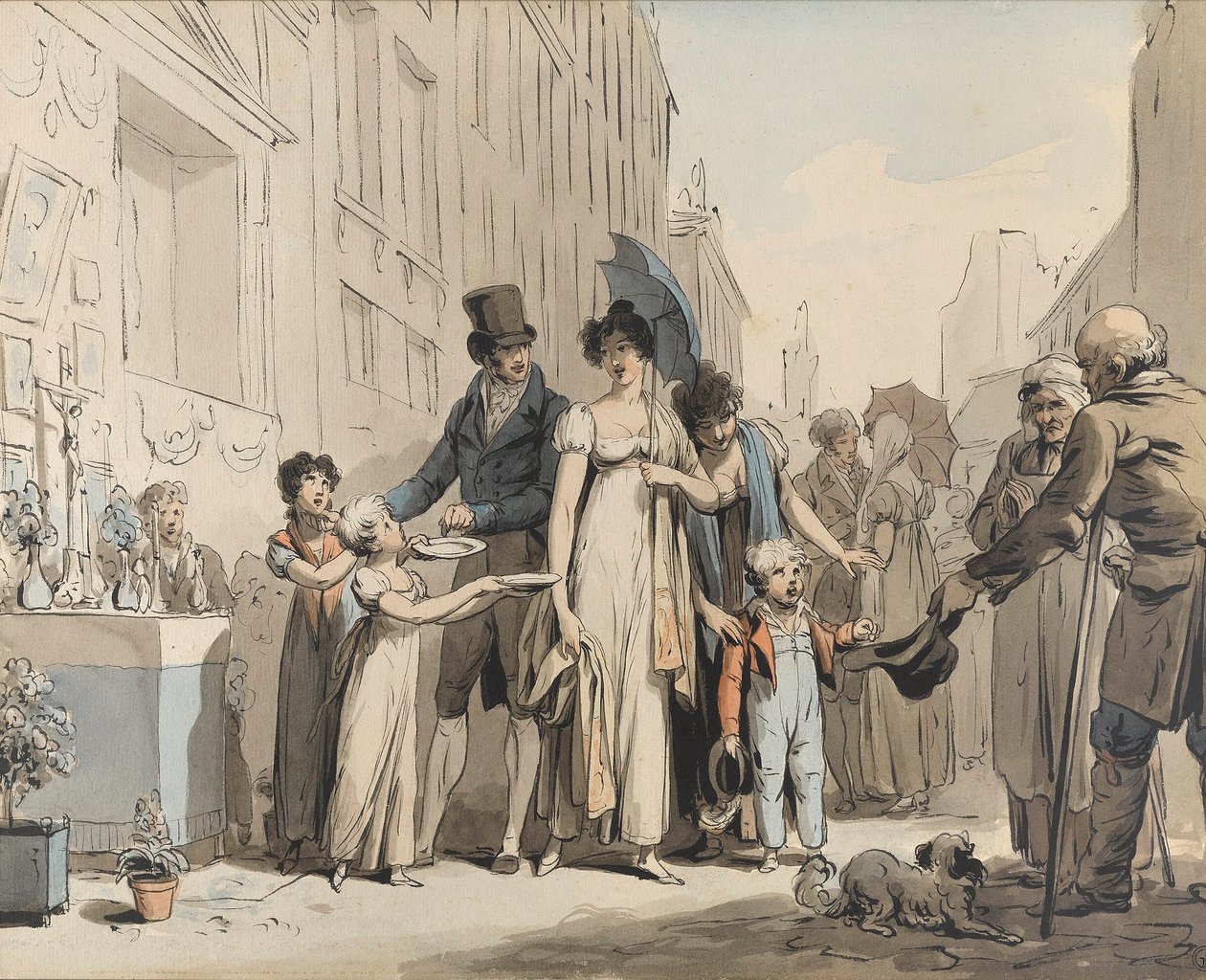 Louis-Léopold Boilly - Die kleine Kapelle von Louis Leopold Boilly