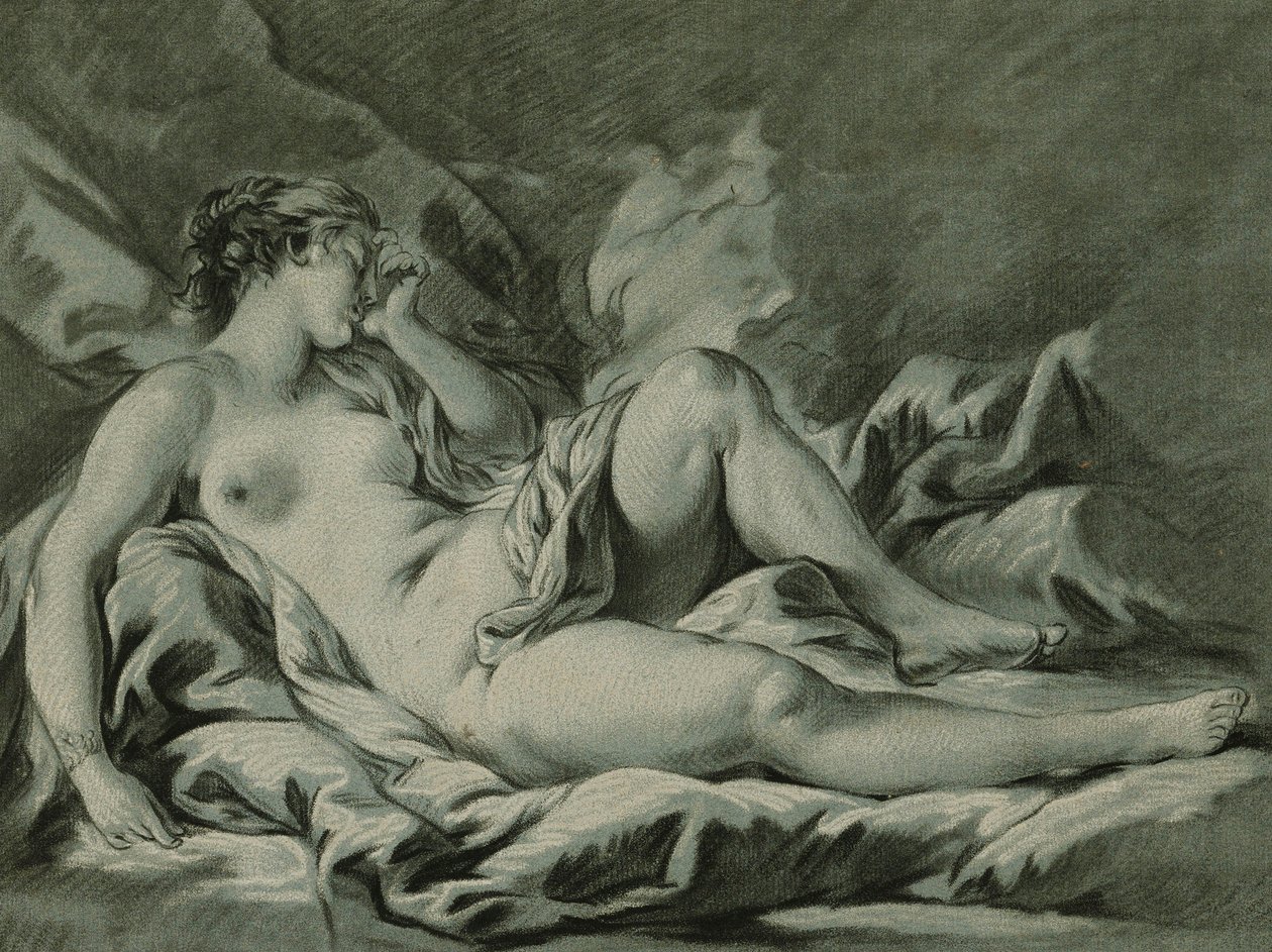Schlafende Venus, nach Francois Boucher, 1771 von Louis Marin Bonnet