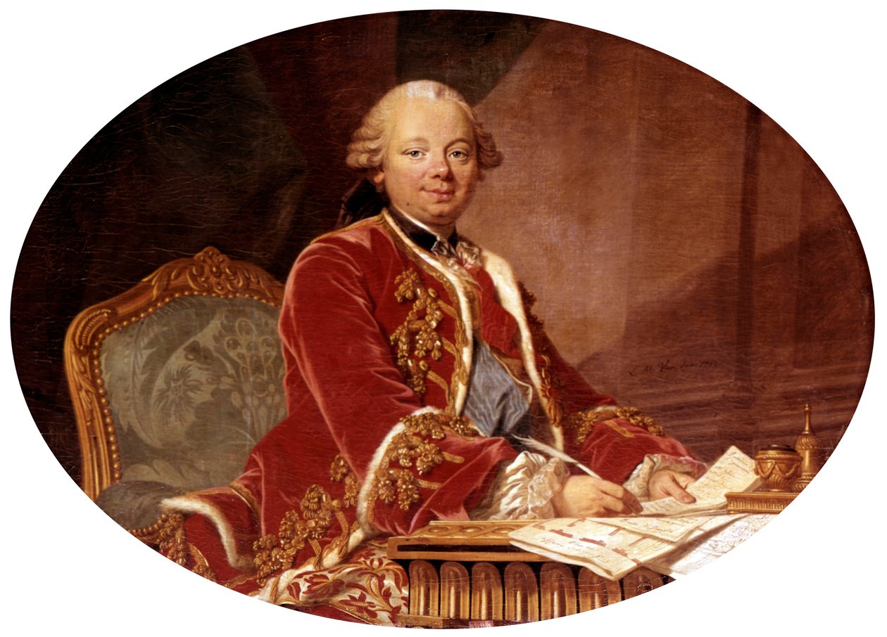 Étienne-François, Herzog von Choiseul-Stainville (1719-1785) von Louis Michel van Loo