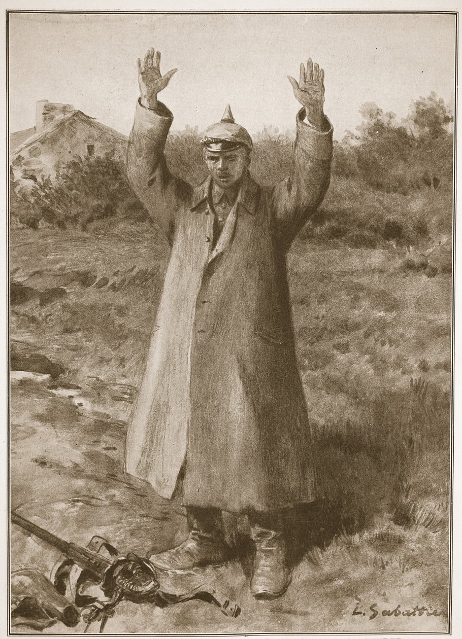 Kamerad.. Pardon! Hände hoch Methode der deutschen Kapitulation von Louis Remy Sabattier
