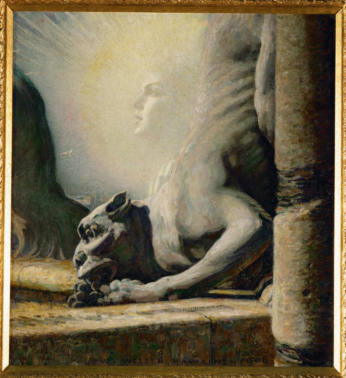 Der Sphinx und die Chimäre von Louis Welden Hawkins