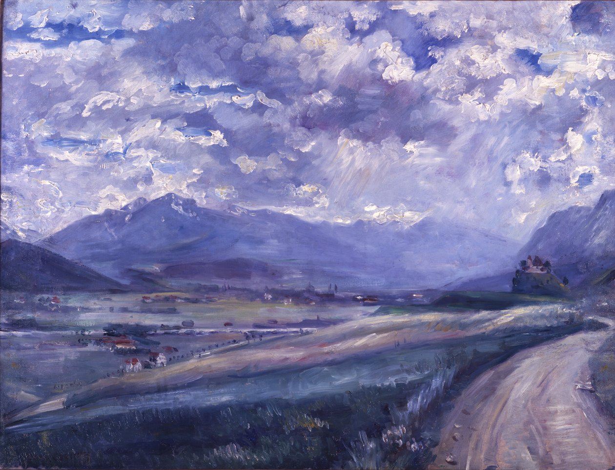 Das Inntal bei Thaur, Innsbruck von Lovis Corinth