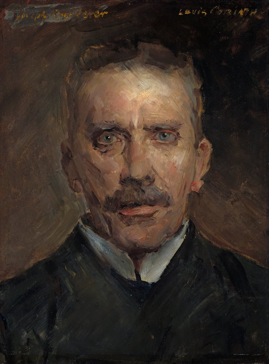 Der Dichter Josef Ruederer von Lovis Corinth