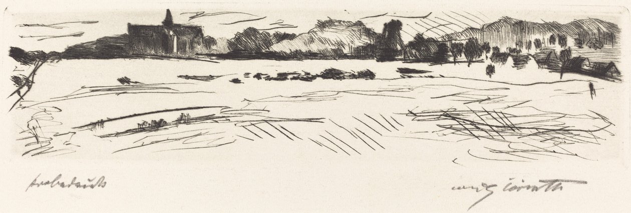 Dünenlandschaft, 1917 von Lovis Corinth