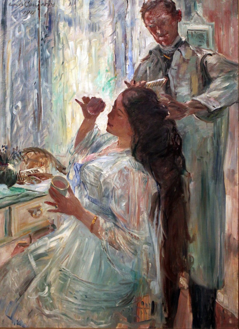 Am Putztisch Charlotte Corinth von Lovis